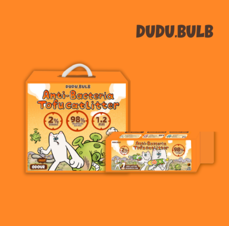 DUDU.BULB Anti-Bacteria Cat Litter 生物抑菌豆腐貓砂