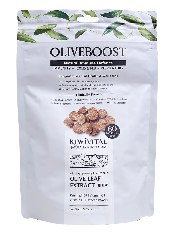 KIWIVITAL®️ - OLIVEBOOST CHEWS橄欖葉維C軟粒60粒