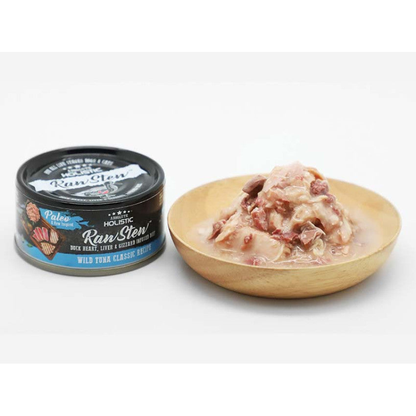 Absolute Holistic RawStew Tuna Classic 無穀物主食罐頭 (鴨肉+吞拿魚) 80g