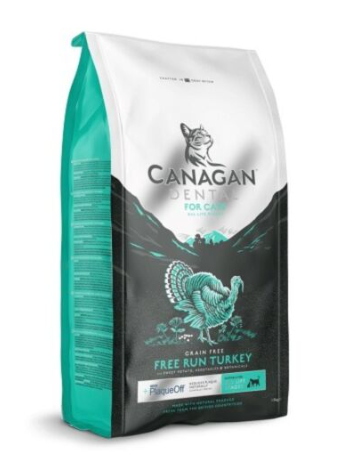 Canagan 原之選 – Free-Run Turkey 無穀物火雞健齒配方[全貓糧] 1.5KG