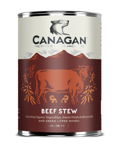 Canagan 原之選 -頂級狗罐頭 400g [英式牛肉-Beef Stew]