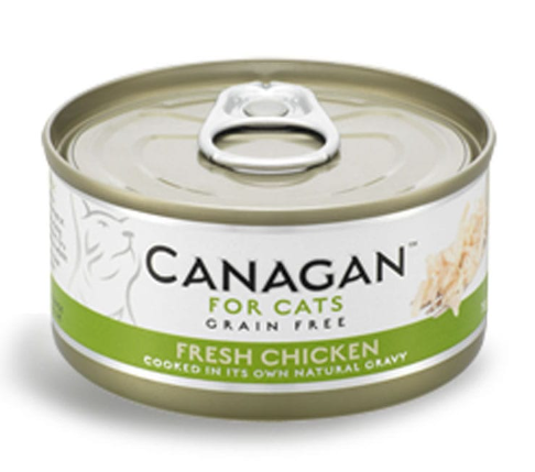 Canagan 原之選 – Fresh Chicken 雞肉 貓罐頭 (青色) 75g