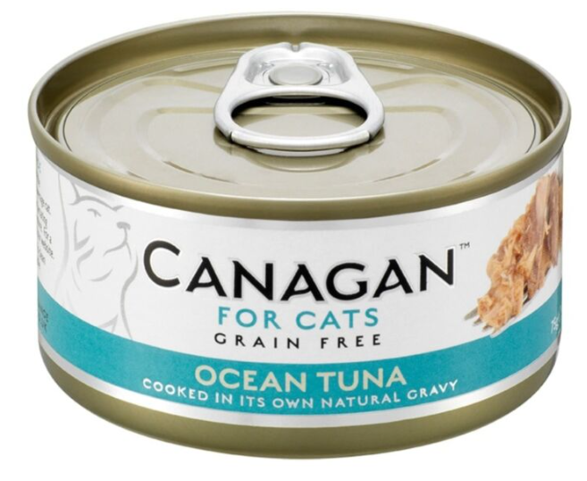 Canagan 原之選 – Ocean Tuna 吞拿魚 貓罐頭 (藍色) 75g