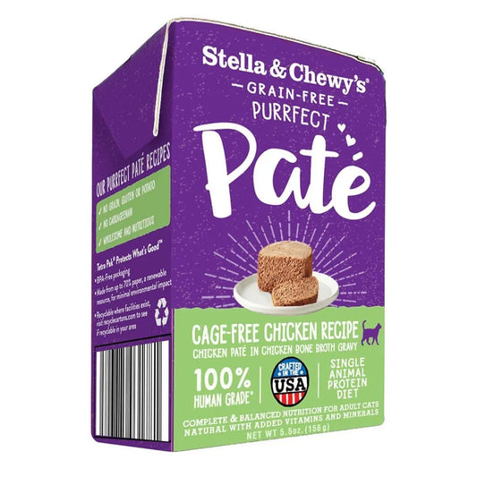 Stella & Chewy's Cage-Free Chicken Paté 滋味骨湯肉醬 放養雞肉配方 5.5oz (綠)