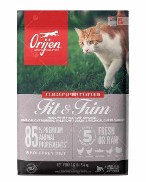 Orijen - Fit and Trim CAT 健美(貓)糧 1.8KG /5.4KG (灰色)