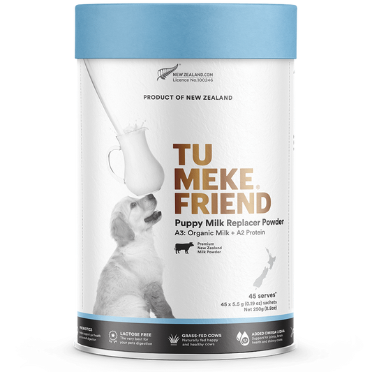 TU MEKE FRIEND 紐西蘭 Kitten Milk Replacer Power 高級有機營養奶粉: 幼犬  250g 5.5g x 45 獨立包裝 (複製)