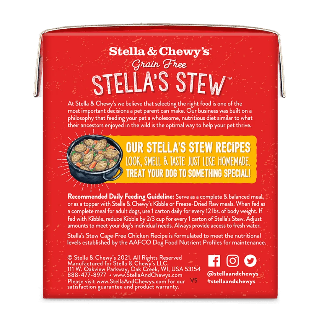 Stella & Chewy's Cage-Free Chicken Stew 放養雞慢煮肉濕糧 11oz