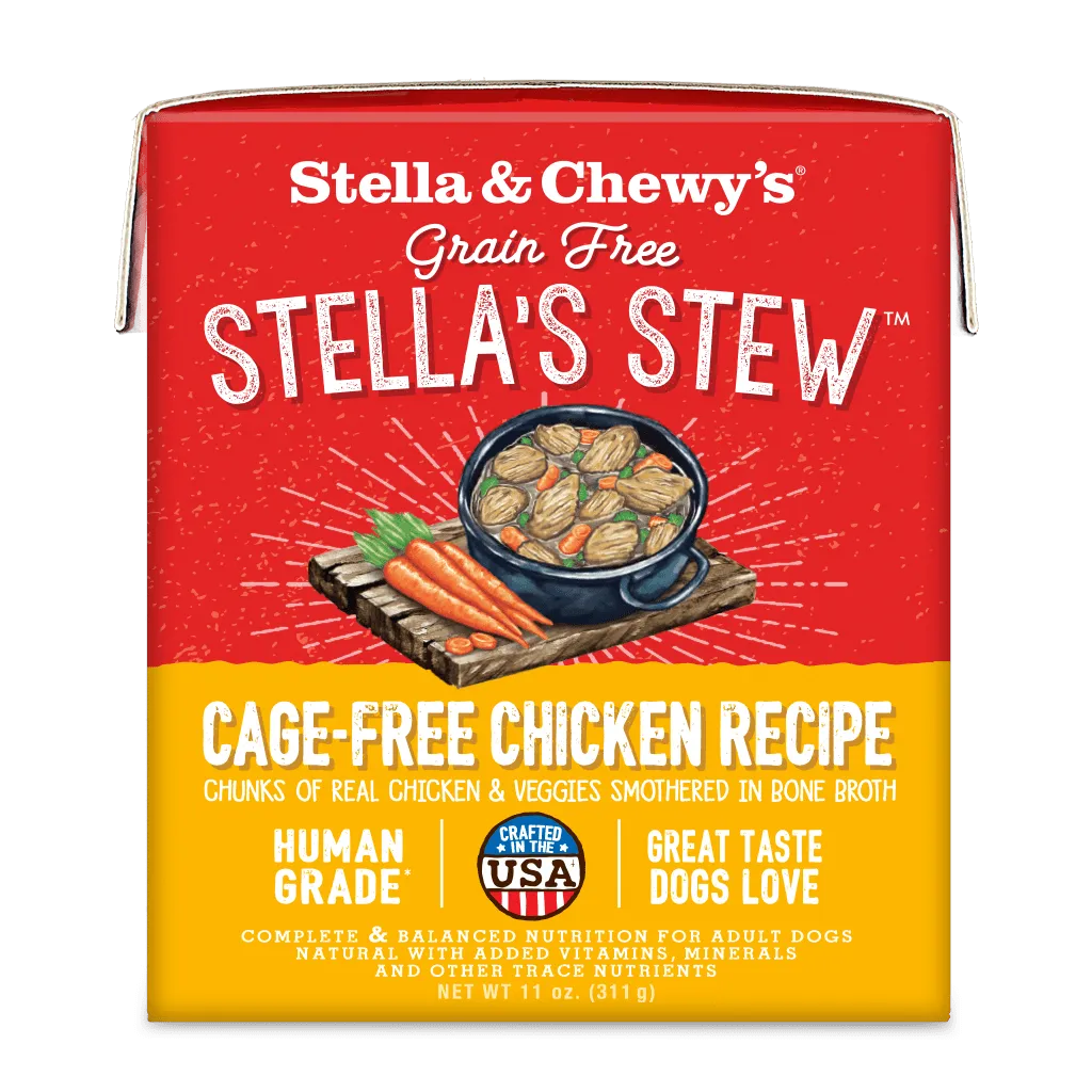 Stella & Chewy's Cage-Free Chicken Stew 放養雞慢煮肉濕糧 11oz