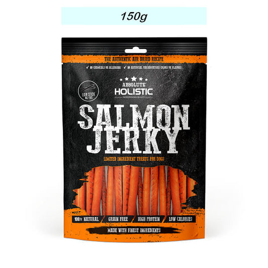 Absolute Holistic Jerky Salmon Loin Stick 風乾三文魚條 150g