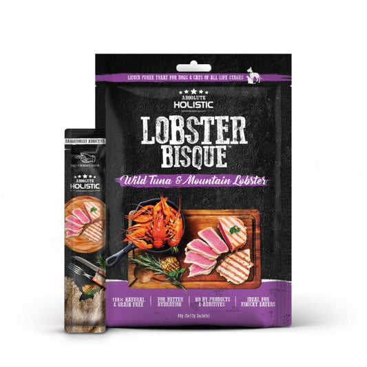 Absolute Holistic Bisque Tuna & Lobster 無穀物高級濃湯肉泥 (吞拿魚+龍蝦) 60g